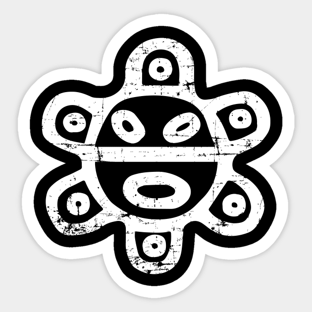 Sol Taino - White grunge design Sticker by verde